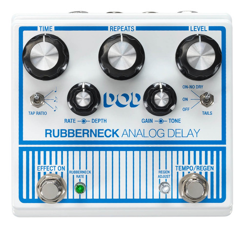 Delay Analogico Dod Rubberneck Pedal De Efecto Para Guitarra