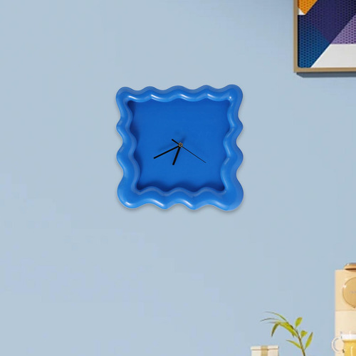 Reloj De Pared Decorativo, Ligero, Silencioso, Regalo, Azul