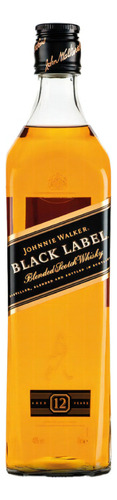 Whisky Johnny Walker Importado Johnnie Black Label 750 Ml