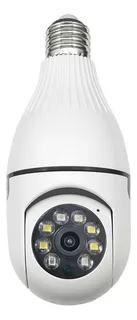 Cámara Tipo Foco Espía Wifi 360° Csee 3mp C/visión Nocturna