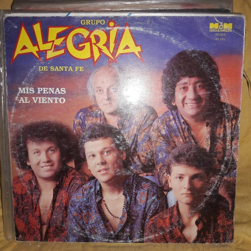 Vinilo Grupo Alegria Mis Penas Al Viento Oooooo C2