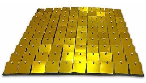 Imagen 3 de 10 de Shimmer Wall Panel Pared Cortina 30x30 Cms Oro X 2 Unidades