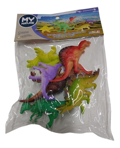Dinosaurios Coleccionables Pack X 6 Juego Magnific Juguete