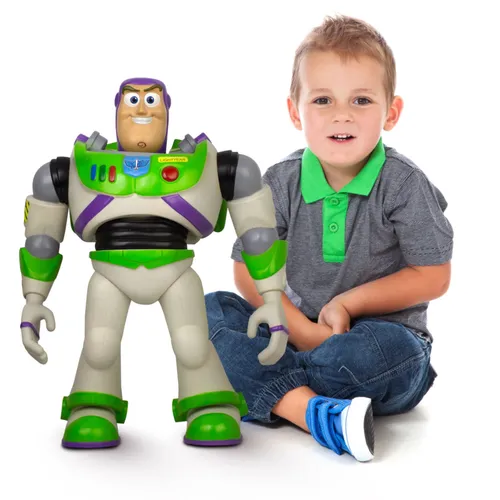Buzz Lightyear Boneco Gigante 56 Cm Articulado Toy Story