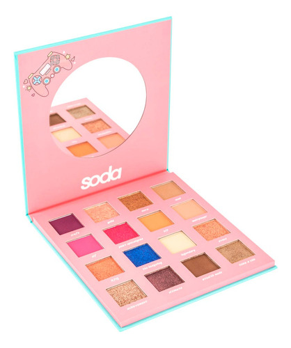 Paleta De Sombras Game Over Ultimate Burst