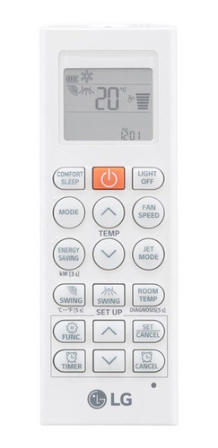 Ar condicionado LG Dual Inverter Voice split frio 9000 BTU branco 220V S4-Q09WA51