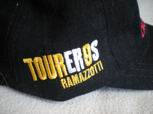 Gorra Eros Ramazzotti Souvenir Concierto 9 World Tour 2004