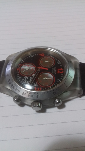 Relogio Antigo Cronógrafo Swatch Irony Ag2001 Coleção