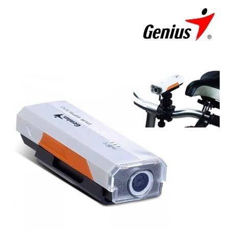 Camara Genius Dvr-gps300 Original Para Bicicleta, Auto,moto