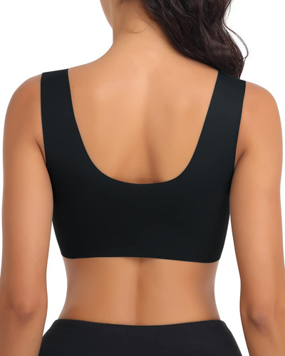 Bralette Push Up De Lencería Con Sujetador Deportivo Inalámb