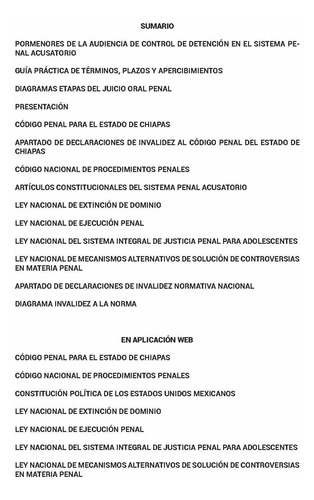 Legislación Esencial Penal De Chiapas 2025. Código Penal, Código Nacional De Procedimientos Penales Y Leyes Complementarias En La Materia. Incluye Guía Práctica De Plazos, Términos Y Apercibimientos.