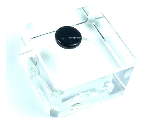 Ombliguera Obsidiana Natural Reiki, Chakras Varanasi - 1 Cm