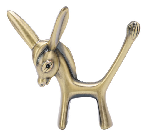 Soporte Para Joyas, Estatuilla De Burro, Duradera, Aleación