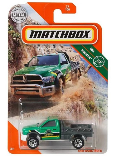 Matchbox # 77/100 - Ram Work Truck - 1/64 - Gk90