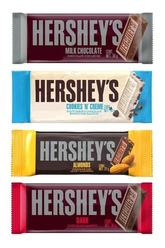 Chocolate Hershey's Variety Pack 16 Barras De Chocolate