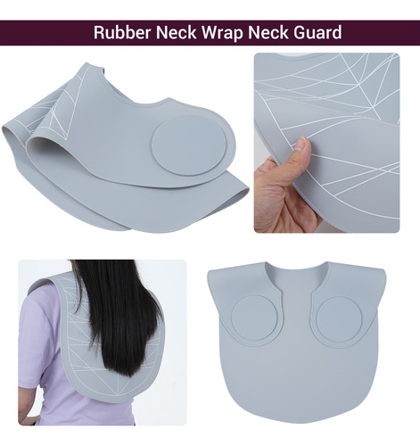 Capa Protectora De Cuello Impermeable Para Peinar Y Limpiar