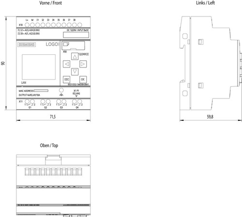 Imagen 3 de 10 de Plc Logo! 8.3 Cloud Aws 6ed1052-1md08-0ba1 - Siemens