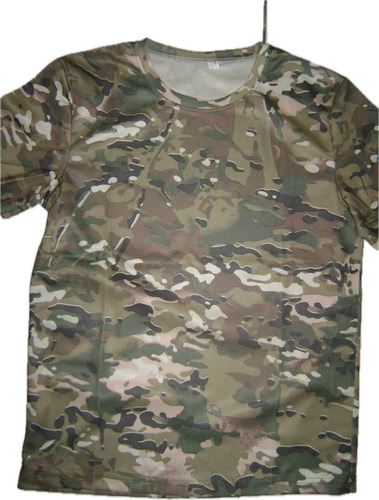 Remera Multicam Manga Corta