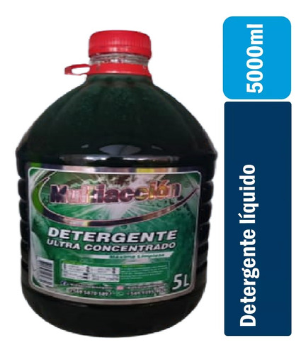 Detergente Liquido 5 Litros Ultra Concentrado Premium X X L