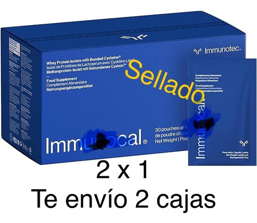 2x1 30 Sobres Derivado De Inmu/ Derivado Suero Leche