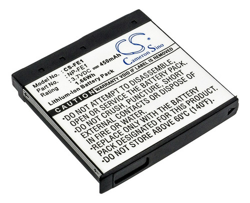 1bateria Para Camara Np-fe1 Para Sony