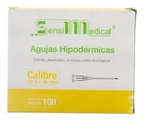 Comprar Aguja HiPodérmica Sensimedical 20gx38 Mm Amarilla Caja 100u