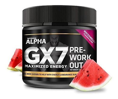 Alpha Gx7 Pre-entrenamiento - Energía Maximizada - Para Entr