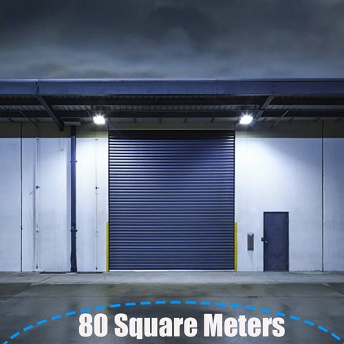 2 Uds 500w Impermeable Led Sensor De Movimiento Pir Luz Para