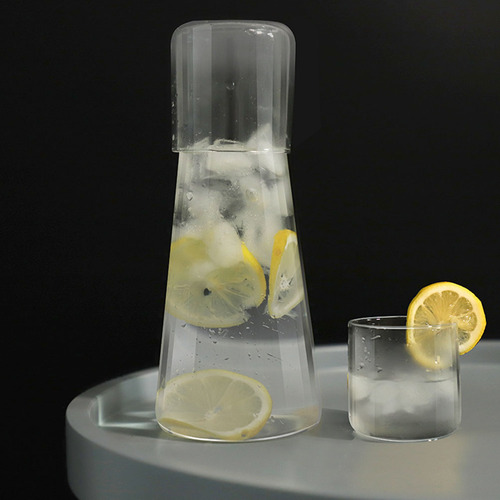 1 Juego De Jarras Transparentes Para Agua Fría Y Bebidas Par