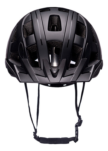 Casco Bicicleta Bulit Ultra Liviano Con Luz Led - Negro L
