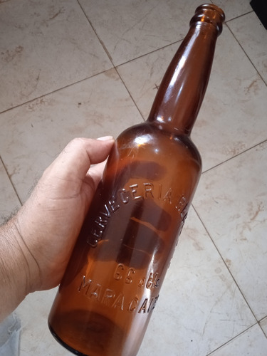 Imagen 1 de 6 de Botella Antigua De Colección 66 Cc Cervecería Regional Mbo)