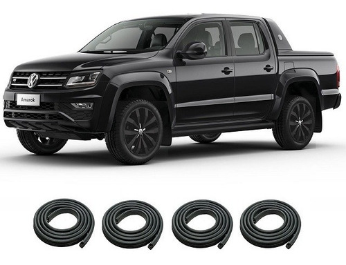 Kit Burlete De Puerta Vw Amarok 4 Unidades ( Juego Completo)