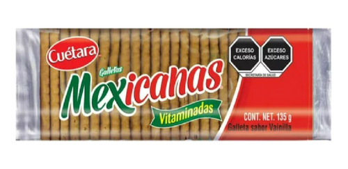 Mexicanas Galleta Cuetara Paquete De 135g