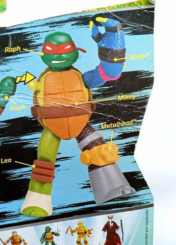 Tmnt Raphael Mutations Tortugas Ninja (Usado)