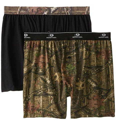 Paquete De 2 Boxer Talla Small Para Hombre Mossy Oak