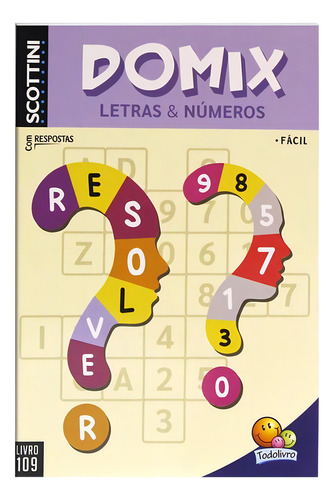 Scottini DOMIX (32p) N.109, de Book Factory Editorial. Editorial Todolivro Distribuidora Ltda., capa mole em português, 2021