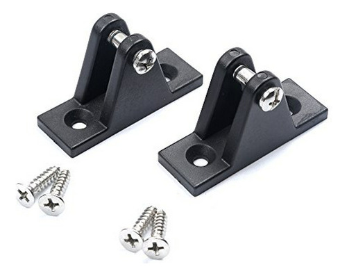 Mxeol Boat Bimini Top Deck Hinges Flat Mount