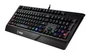 Teclado Gaming Msi Vigor Gk20 Us Arco Iris Ultrafino Rgb