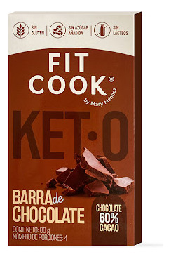 Skinny Bar Chocolate Fitcook Mary Mendez X 85 Gr