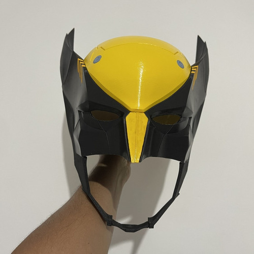 Capacete Wolverine Mod 2, Cosplay, Impressão 3d