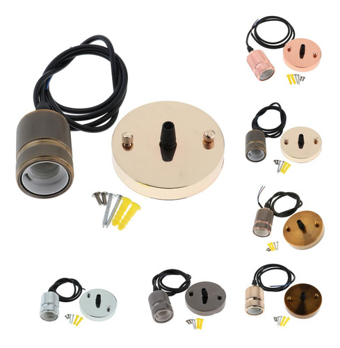 1 Piece Soporte Para Lámpara E27 Bombilla Descubierta 01