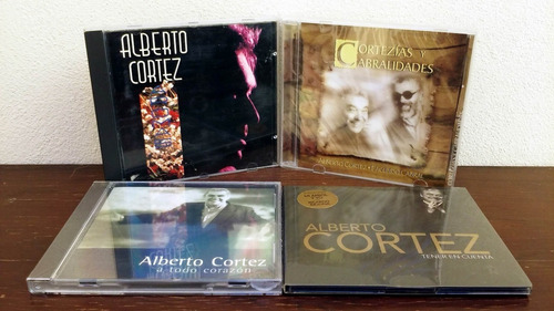 Alberto Cortez - Aromas + Corazon + En Cuenta * Lote 4 Cd
