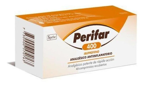 Perifar 400 Mg 40 Comprimidos