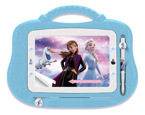 Juego Pizarra Magica Chica A Color Disney Frozen Cod 54375