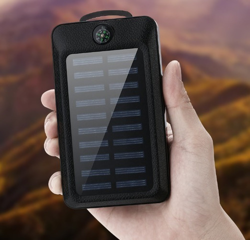 Bateria Externa Portatil Powerbank Celular Telefono Solar