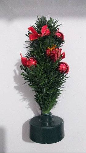 Mini Árvore De Natal Decoração Enfeite De Mesa 25cm Cor Verde