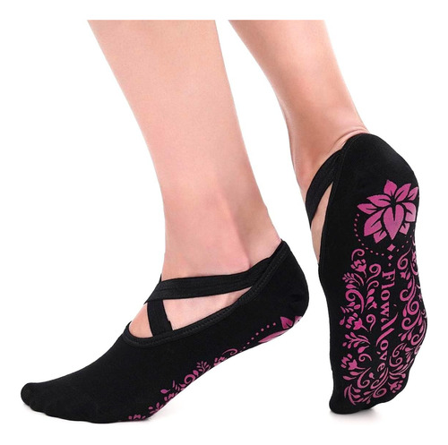 Flowmove Calcetines De Bailarina Antideslizantes Para Mujer