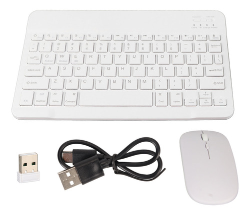Conjunto Inalámbrico Combinado De Teclado Y Ratón Portátil P