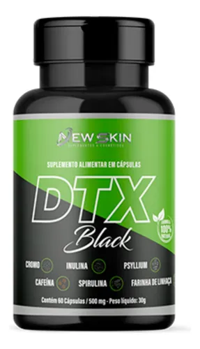 Promoção Suplemento Alimentar Em Cápsula Dtx Black