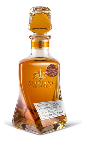 Pack De 12 Tequila Adictivo Reposado 750 Ml